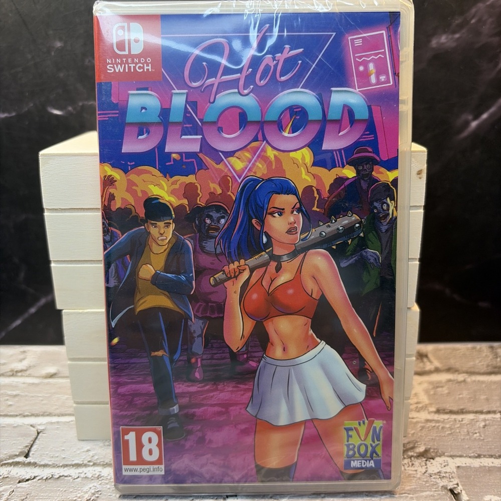 Hot Blood (Pegi Import) - Nintendo Switch - Brand New Sealed